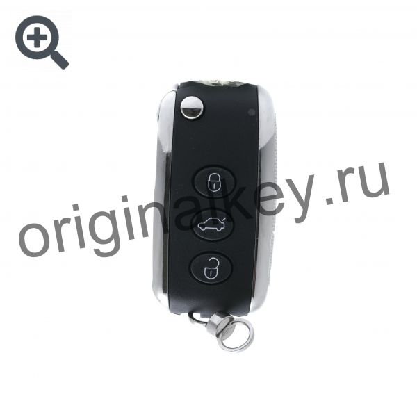 Ключ для Bentley Continental GT, Continental Flying Spur, Keyless Go, Panic, 315 Mhz, PCF7943